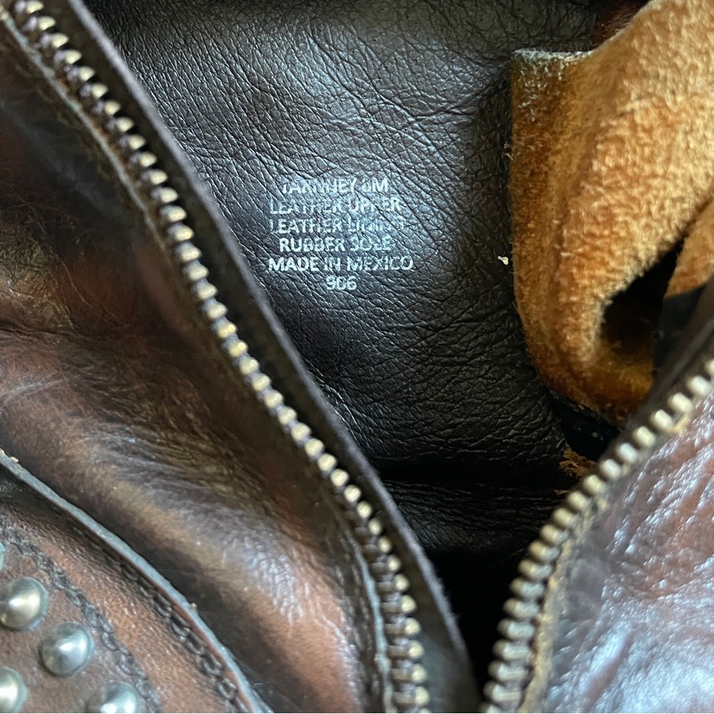 Steve Madden Tarnney Leather Spiked
Combat Boots - Picture 6 of 6